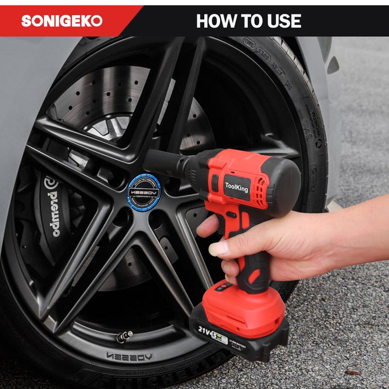 مجموعة مقابس الصدمات SONIGEKO 29 قطعة 1/2 بوصة - مقابس فولاذية SAE عميقة 6 نقاط ومتري CR-V مع شريط تمديد 3 بوصات و5 بوصات و10 بوصات - Image 2